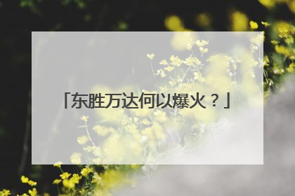 东胜万达何以爆火？